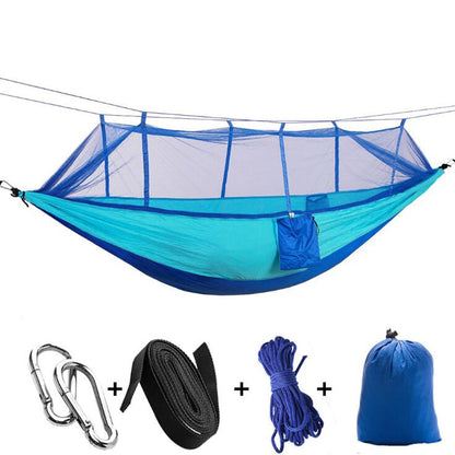 Ultralight Outdoor Camping Hunting Mosquito Net Parachute Hammock 2 Person Flyknit Hamaca Garden Hamak Hanging Bed Leisure Hamac