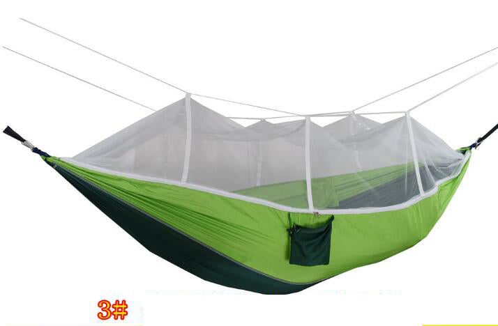 Ultralight Outdoor Camping Hunting Mosquito Net Parachute Hammock 2 Person Flyknit Hamaca Garden Hamak Hanging Bed Leisure Hamac