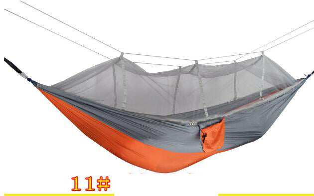 Ultralight Outdoor Camping Hunting Mosquito Net Parachute Hammock 2 Person Flyknit Hamaca Garden Hamak Hanging Bed Leisure Hamac