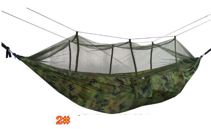 Ultralight Outdoor Camping Hunting Mosquito Net Parachute Hammock 2 Person Flyknit Hamaca Garden Hamak Hanging Bed Leisure Hamac