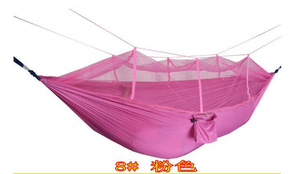 Ultralight Outdoor Camping Hunting Mosquito Net Parachute Hammock 2 Person Flyknit Hamaca Garden Hamak Hanging Bed Leisure Hamac